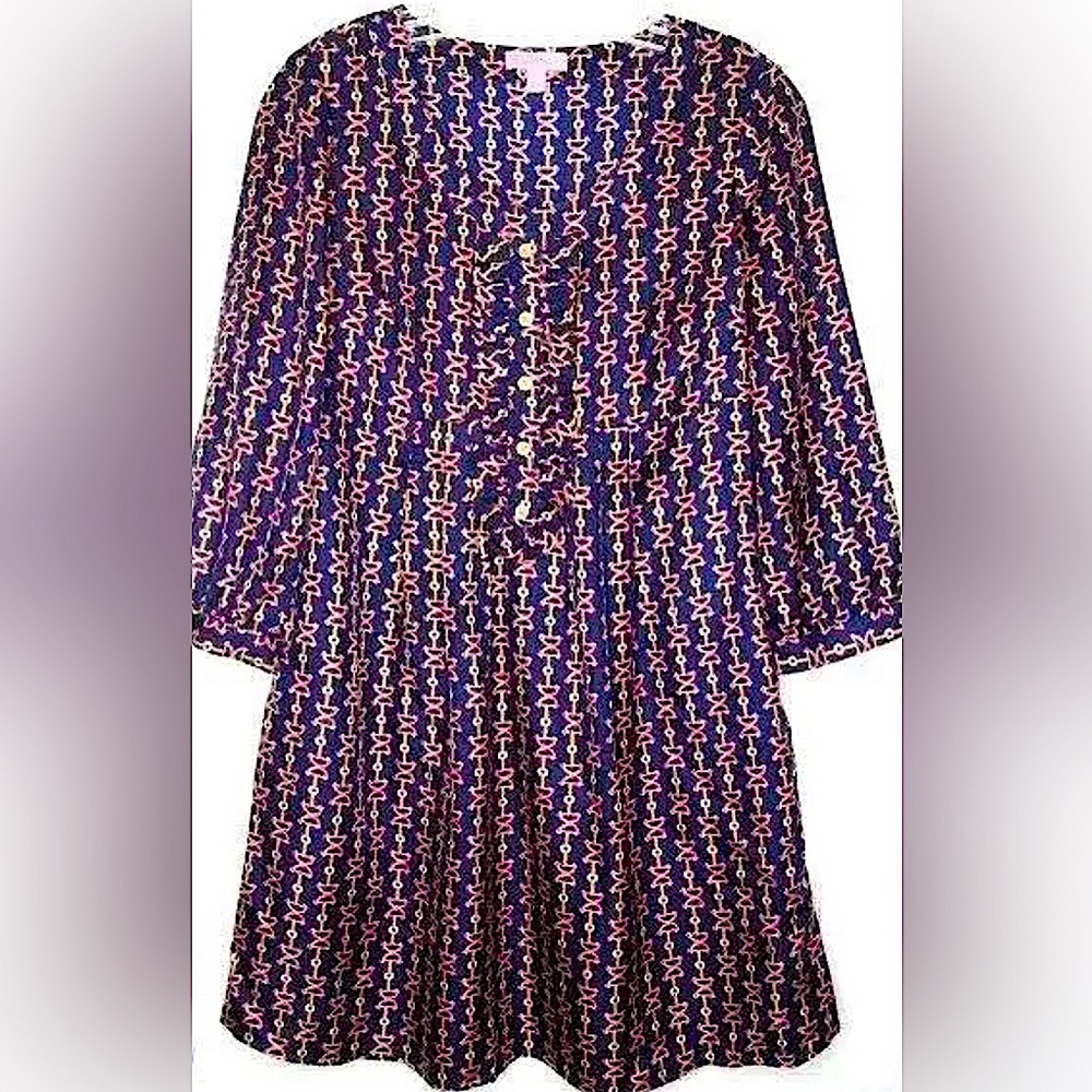 Lilly Pulitzer Size 4 Silk Dress.